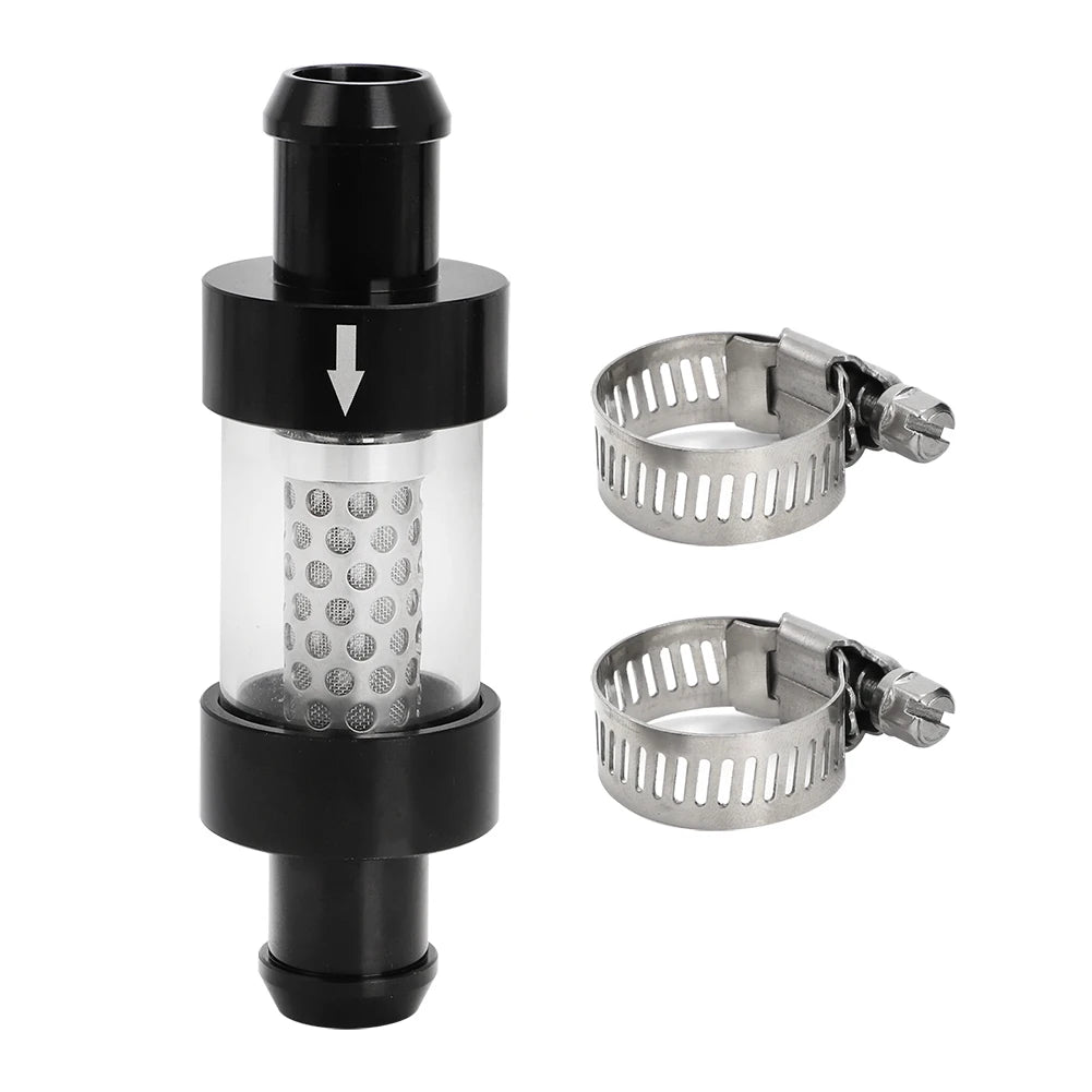 Vehicle Coolant Filter In-Line Coolant Filter 5/8" 3/4" Filter For Auto Truck Construction Equipment Off Road Heavy Duty Marine