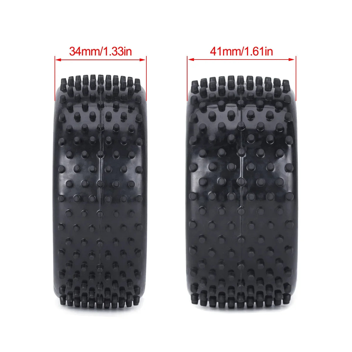 4 Pcs 88mm Buggy Tires Wheel Tyre for 1/10 Wltoys 104001 Tamiya TT-02B DT-02 RC Car Off Road Rally Racing Rims Upgrades Parts