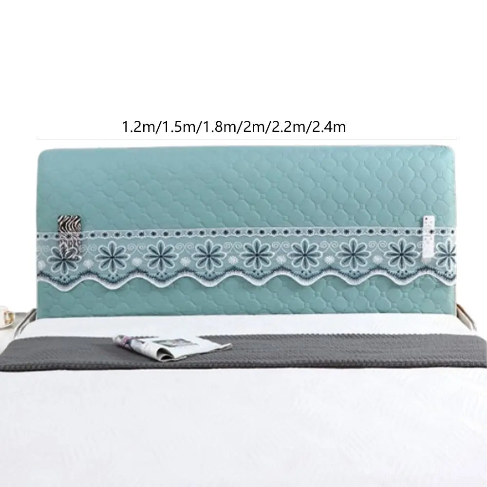 Elastic Anti-Collision Bed Head Cover Detachable All-inclusive Headboard Cover Thickened Luxury Soft Bedside Dust Cover