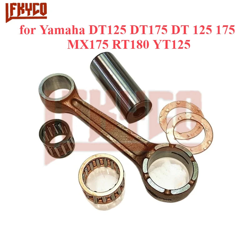 Motorcycle Engine Crankshaft Part for Yamaha DT125 DT175 DT 125 175 MX175 RT180 YT125 Motor Crank Shaft Connecting Rod Assembly