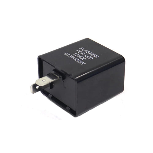 1 Set LED Light Turn Signal Controller & Flasher Relay for Electric Vehicles and Motorcycles