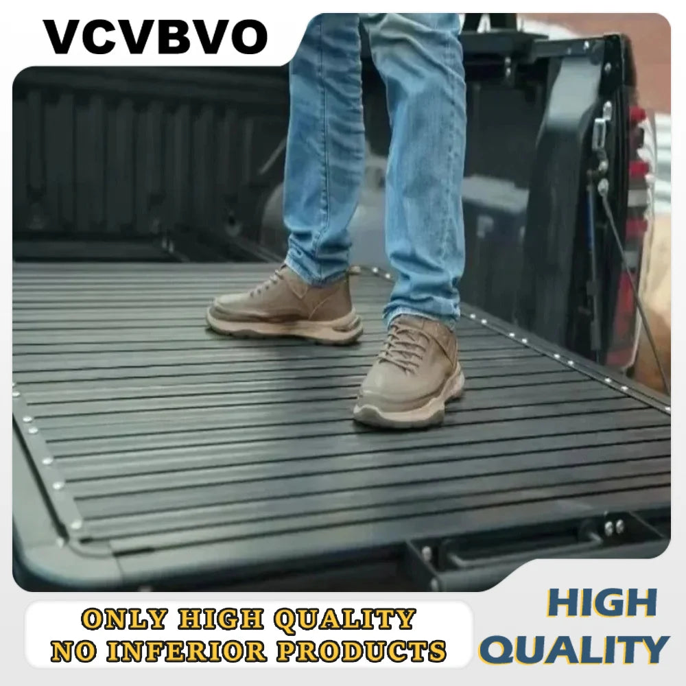 GM Pickup Truck Bed Sliding Cargo Organizer Exterior Accessories For Wrangler FJ Cruiser TJ Colorado F150 Pickup Tray
