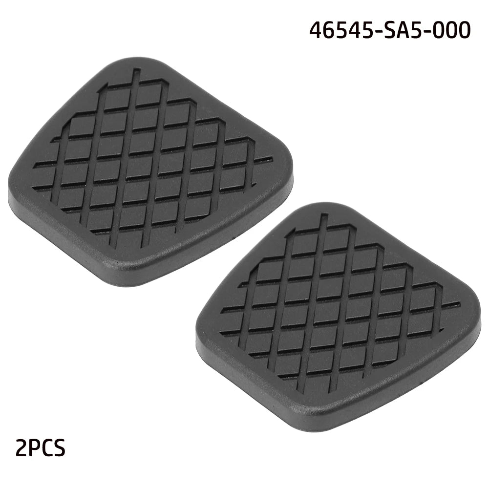 2pcs Car Brake Clutch Pedal Pad 46545SA5000 For HONDA For Accord For MKVII For Civic For CRV CRX Rubber Brake Pedal Pad