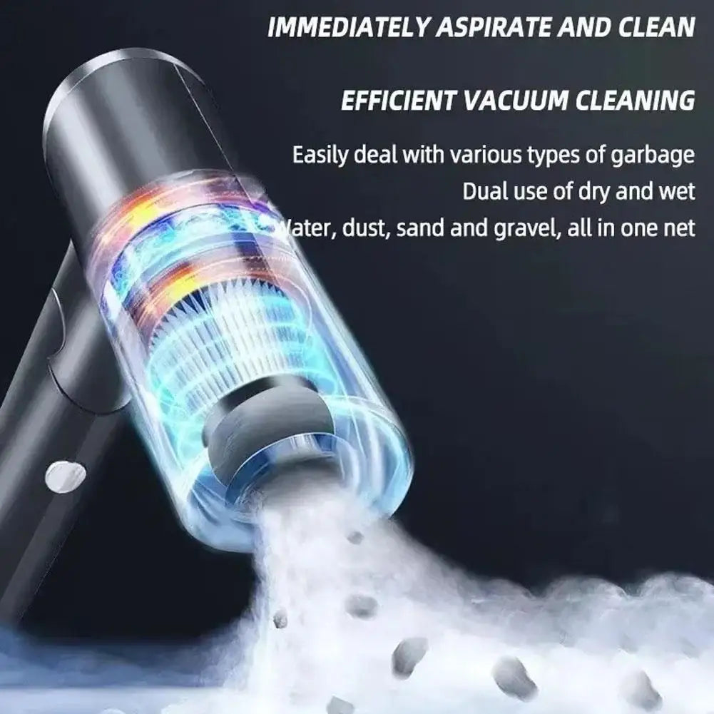 Car Vacuum Cleaner Wireless Multi-Functional Handheld Portable Car Vacuum Cleaner Rechargeable High Power