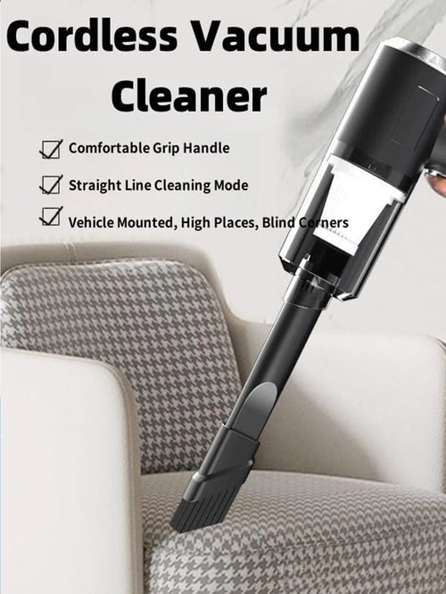 2 IN 1 Car Vacuum,  Portable Mini Cordless Cleaner, Handheld Vacuum For Home, Car, Office Desk, Powerful Suction