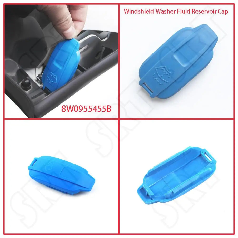 8W0955455B Car Accessories Fits for Audi A4 S4 A5 S5 RS5 2018 2019 2020 2021 2022 Front Windshield Washer Fluid Reservoir Cap