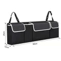 Car Trunk Organizer Backseat Storage Bag High Capacity Multi-use Oxford Car Seat Back Organizers Automobile Interior
