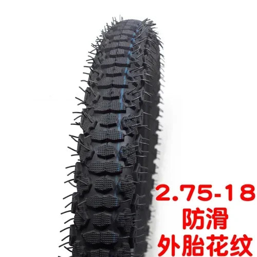 Motorcycle 2.25 225 2.50 250 2.75 275 3003.00-18-17 front and rear tires; solid and durable