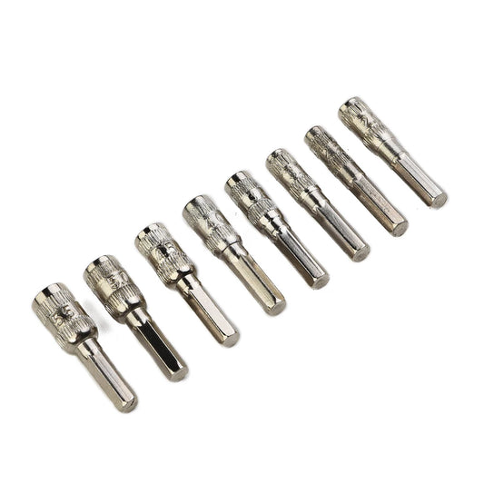 Hand Tools Home Socket Hex Socket Driver Tool H4 8pcs/Set Drill Bit Hex Nut Hex Shank Metric For Car Repairing