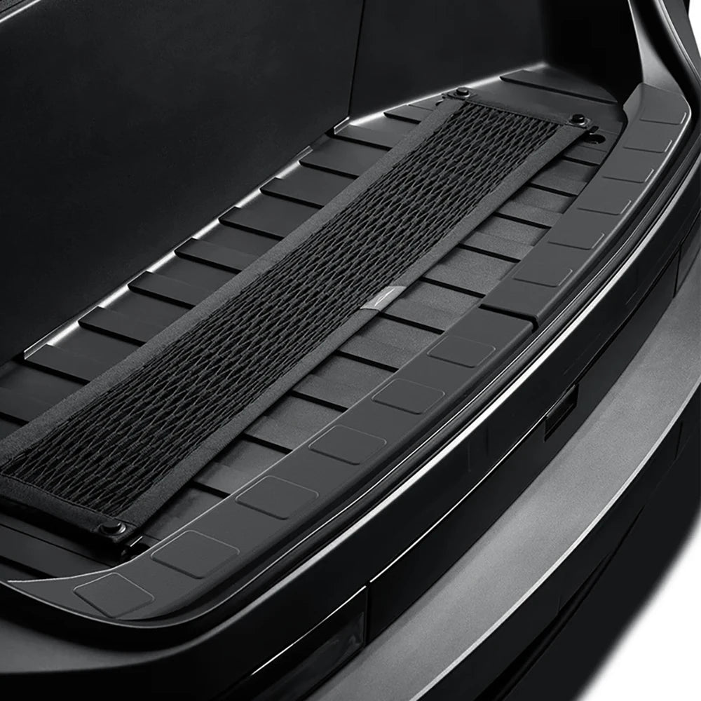 Tira de umbral compatible con accesorios Cybertruck 2023 2024, TPE para todo tipo de clima, resistente al agua, tira de protección para el umbral de la puerta del maletero delantero.