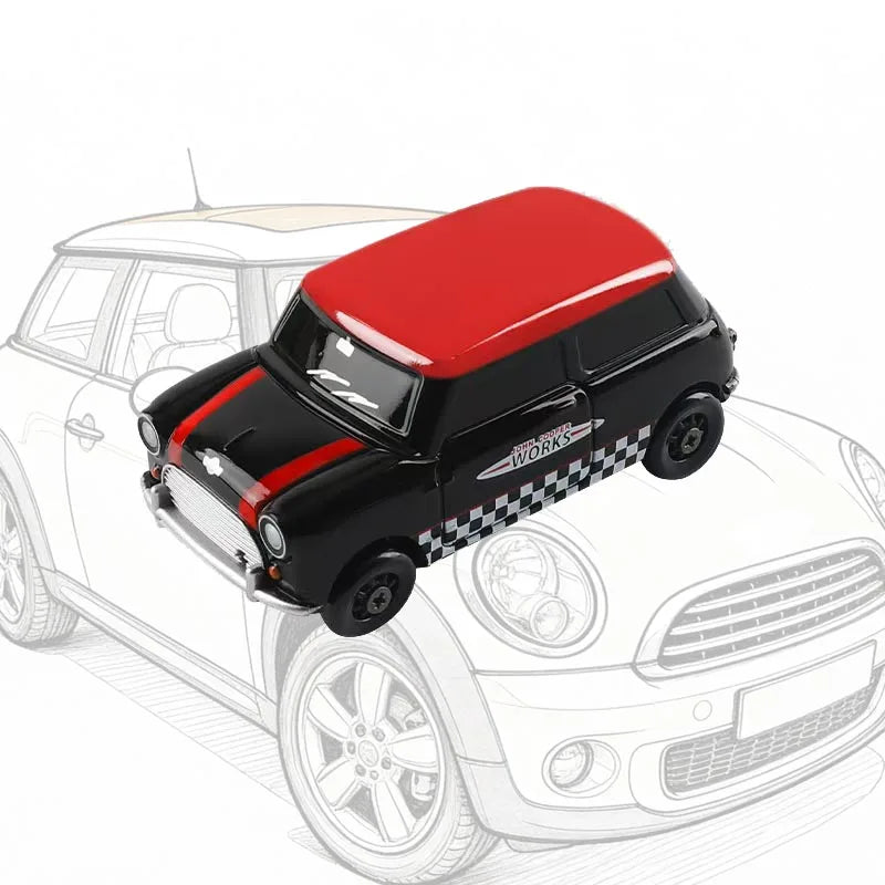 ABS Material Car Model Car Key Case For MINI F54 F55 F56 F60 Countryman Car Key Modification Accessories