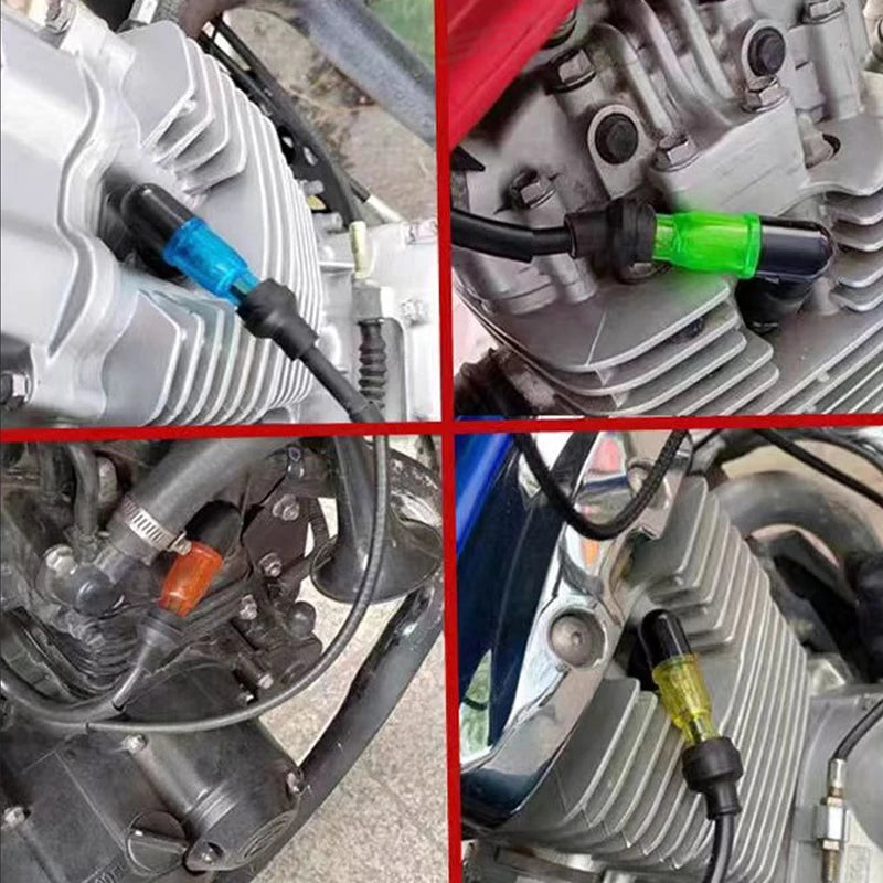 BLALION - Tapa de bujía de encendido universal para motocicleta, 90 grados, para moto