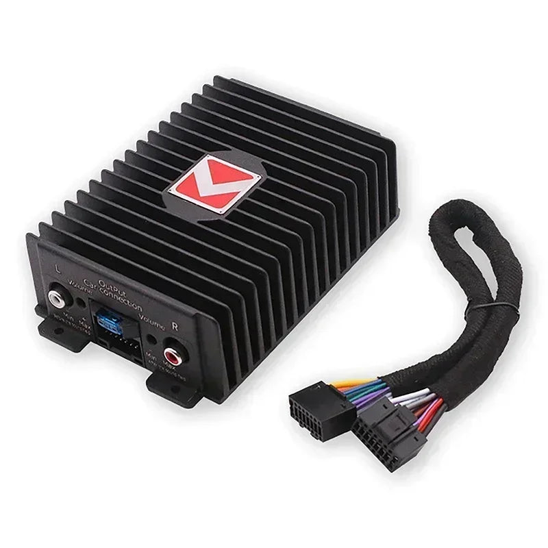 Car Speakers Subwoofer Power Supply Car DSP Amplifier Hi-Fi Booster Audio Digital Sound Processor for Car Radio Stereo Amplifier