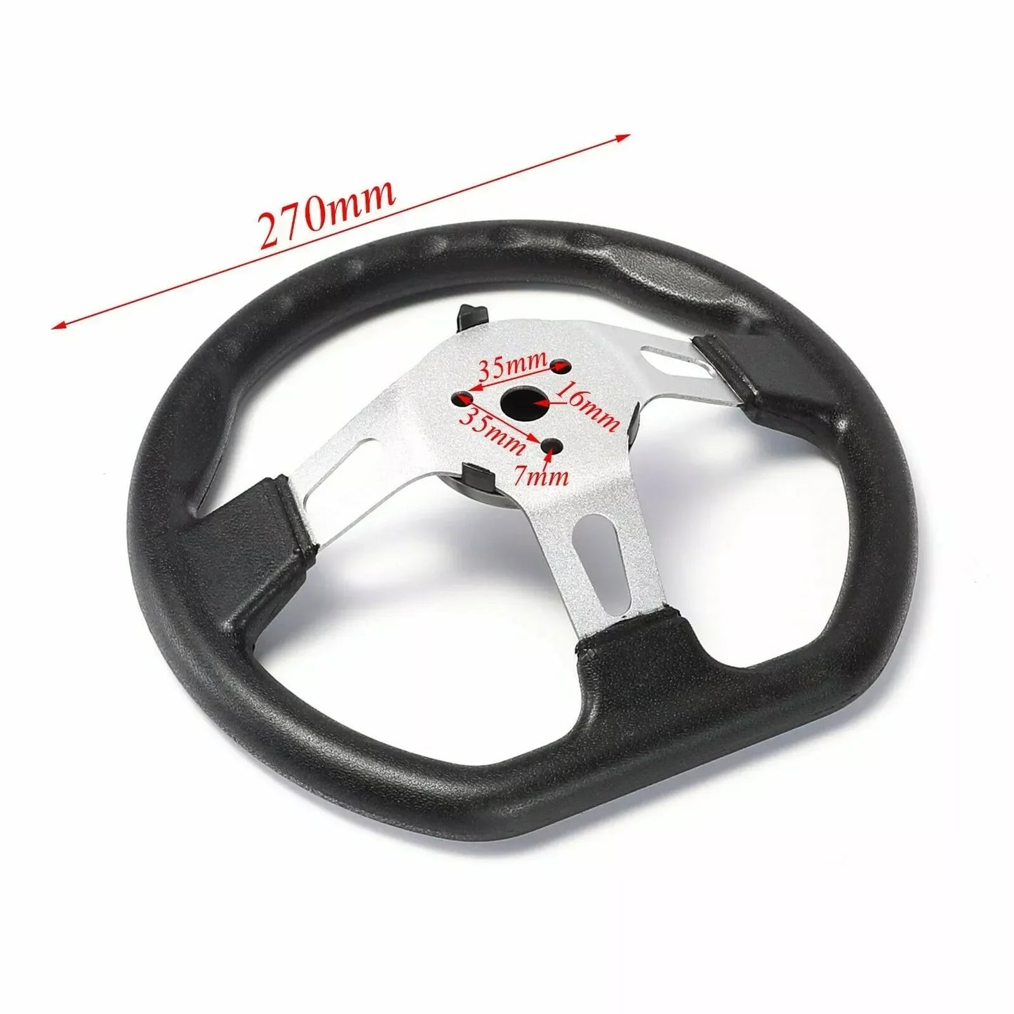 Steering Wheel Kit Gear Rack Pinion Shaft Steering Gear RackFor ATV Go Kart Quad Farm Cart 4 Wheel
