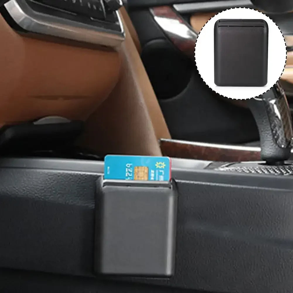 Multifunction Car Organizer Auto Seat Crevice Card Ticket Storage Box Bracket Stand Universal Car Accessories Interior