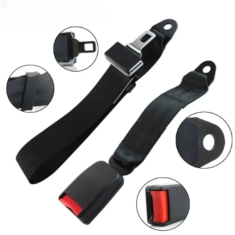 Car Auto Seatbelt Adjustable Truck Seat Belts Driver Safety Belt  Cars Auto Accessories Universal Safety Belt 2 Points