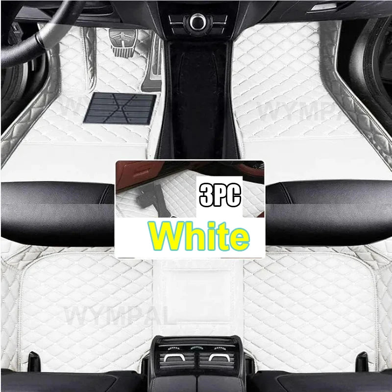 Car Floor Mats For Audi 80 Cabriolet B4 1992 1993 1994 1995 1996 Water Proof Pads Floor Carpet Car Mats Full Set Car Accessories