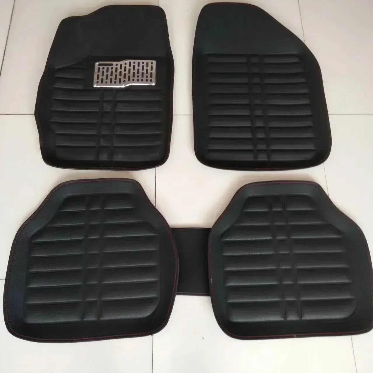 5pcs AutoFloor MatsFoot Rugs Carpets Car StylingFor Duster Premium Full Set Carpet FloorCreasing MarksMat LeatherCar Accessories