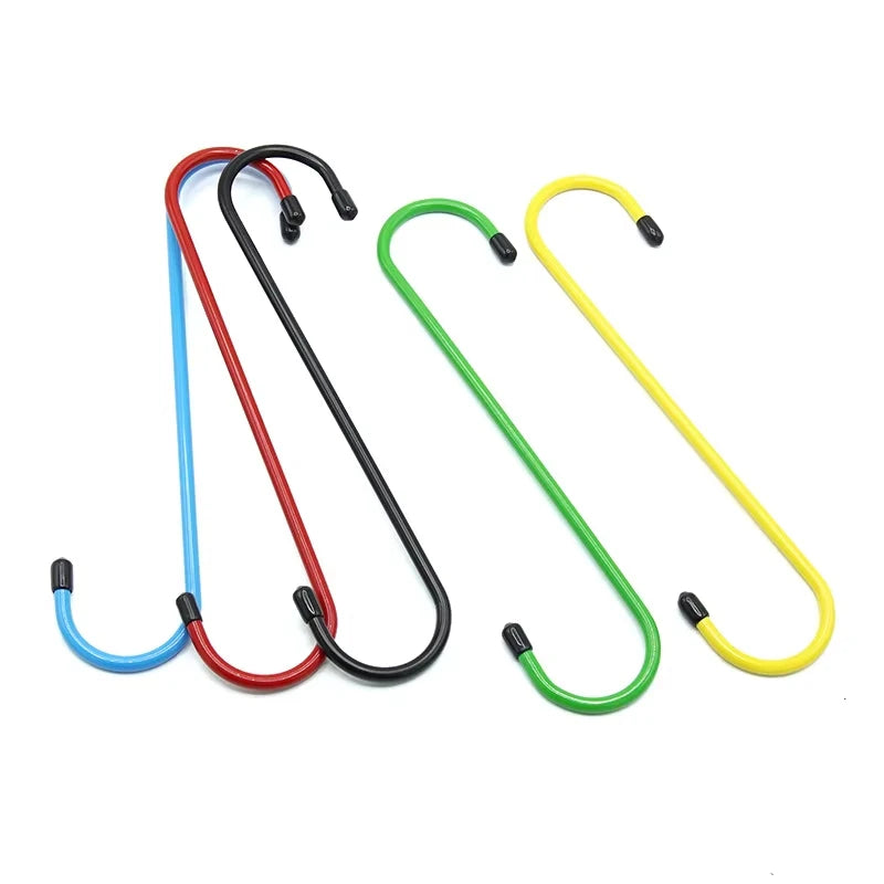 Car Brake Caliper Hooks Auto Brake Caliper Hangers Hooks with Rubber Tips Universal Tools for Brake Bearing Axle Suspension Work