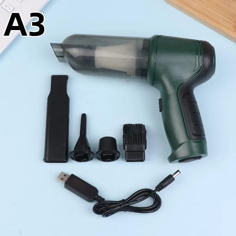 High-Power Cordless Vacuum Cleaner Dual-Purpose Suction And Blowing for Car And Household Dust Removal