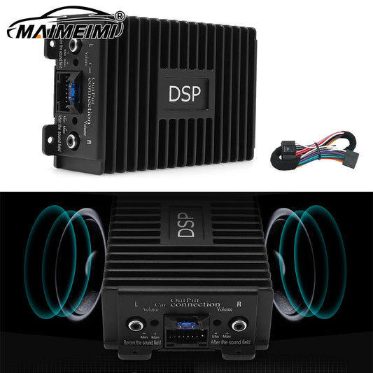 Car DSP Power Amplifier Car Audio Android Large Screen Dedicated Amplified 4 Channels Car Intelligent Sound Quality Processor