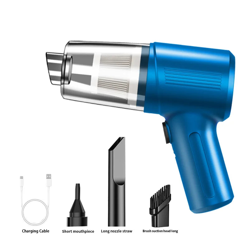 Portable Wireless Car Vacuum Cleaner Multifunctional 4-in-1 High-power Suction Blowing Integrated Cleaning Appliance ﻿2026