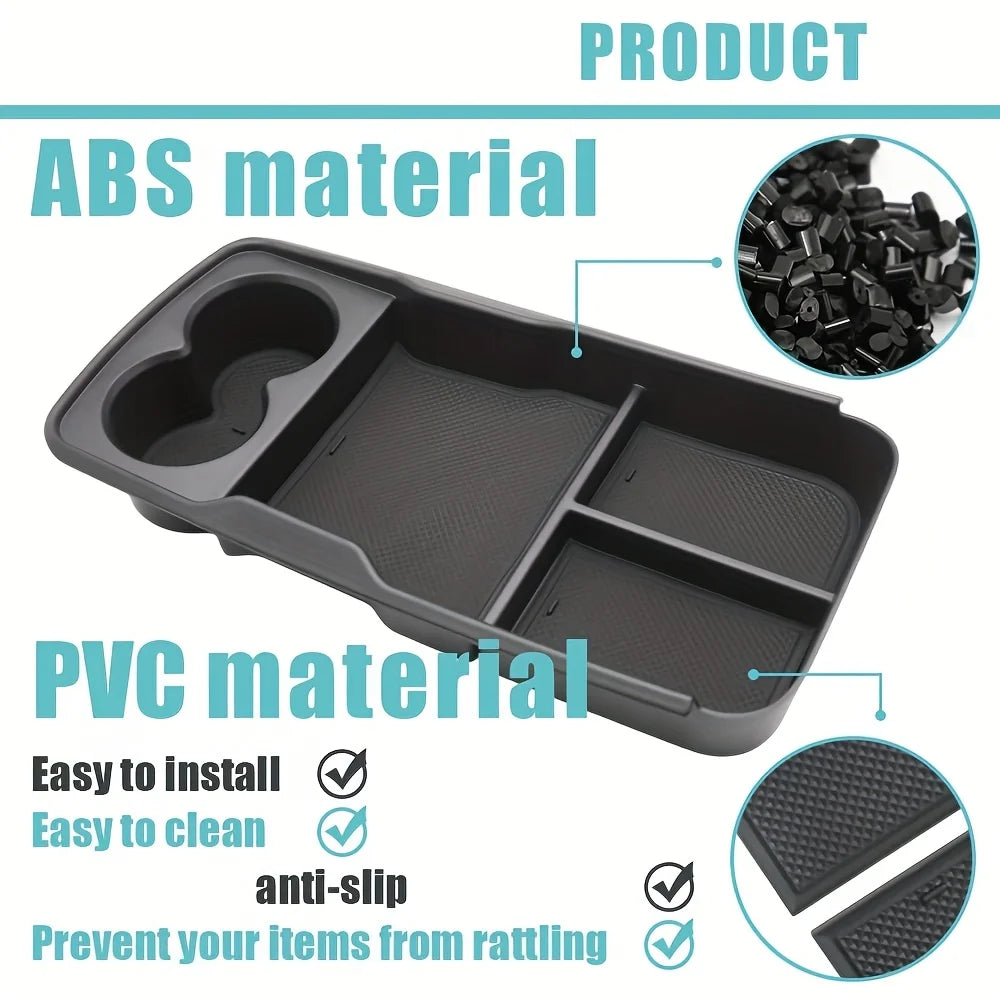 Fit for KIA EV6 Center Console Organizer (2022-2025 Models) Durable Organizer Box for EV6 Interior 2022- 2025 Versions