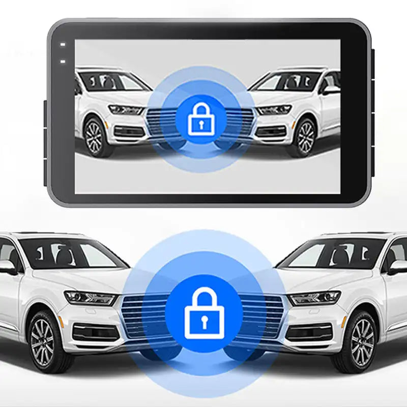 Single/Dual Lens Dash Cam HD 1080P Night Vision Recorder Parking Monitor Built-in GPS with WIFI Rear View Camera