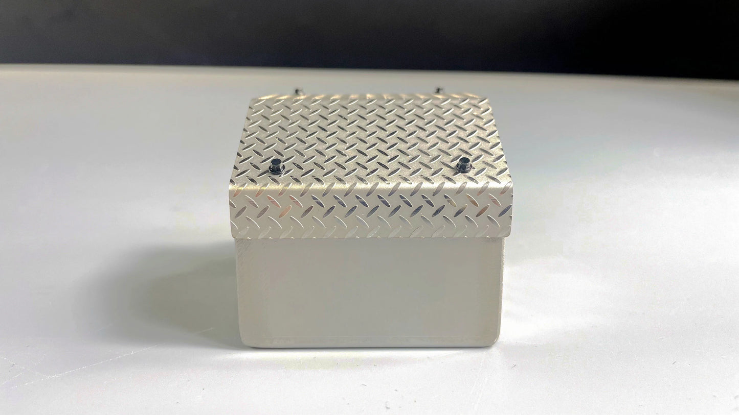 1/14 Drag Head Mud Head Simulation Metal Wiring Toolbox DIY Beam Decoration For Tamiya Lesu For Scania Man Parts