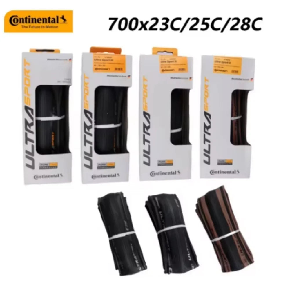 Continental ULTRA SPORT Ⅲ GRAND SPORT RACE Bike Tire 700x23C/25C/28C For Road Bike Vehicle Folding Anti Puncture Bicycle Tyre A