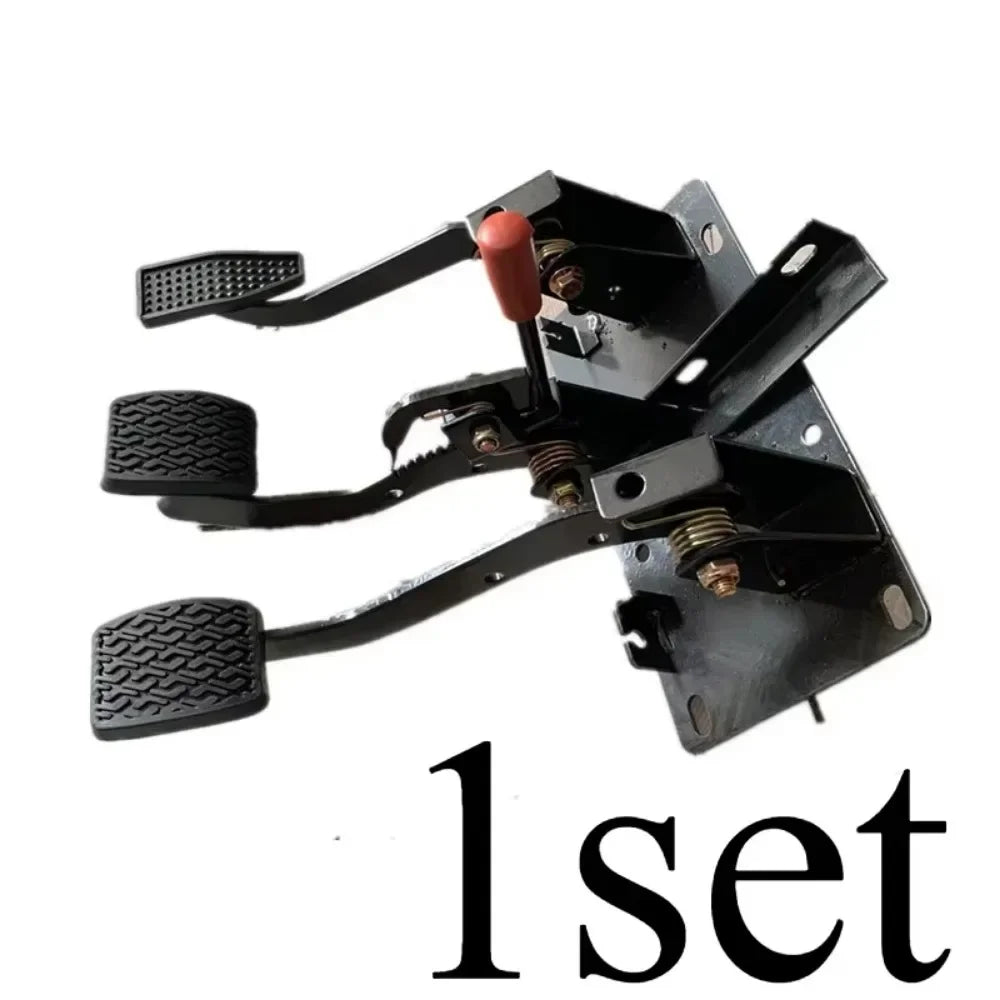 1set Tricycles Brake Pedals,four Wheel Canopies,modified Oil Brakes,clutch Disc,foot Brake Accelerator Pedals,three in One Pedal