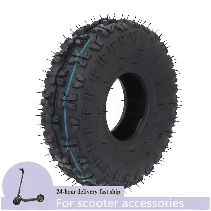 10 Inch 4.10 3.50-4 Tyre 4.10-4 Outer Tires Inner Tube Fit Electric Tricycle Trolley Electric Scooter Warehouse Car