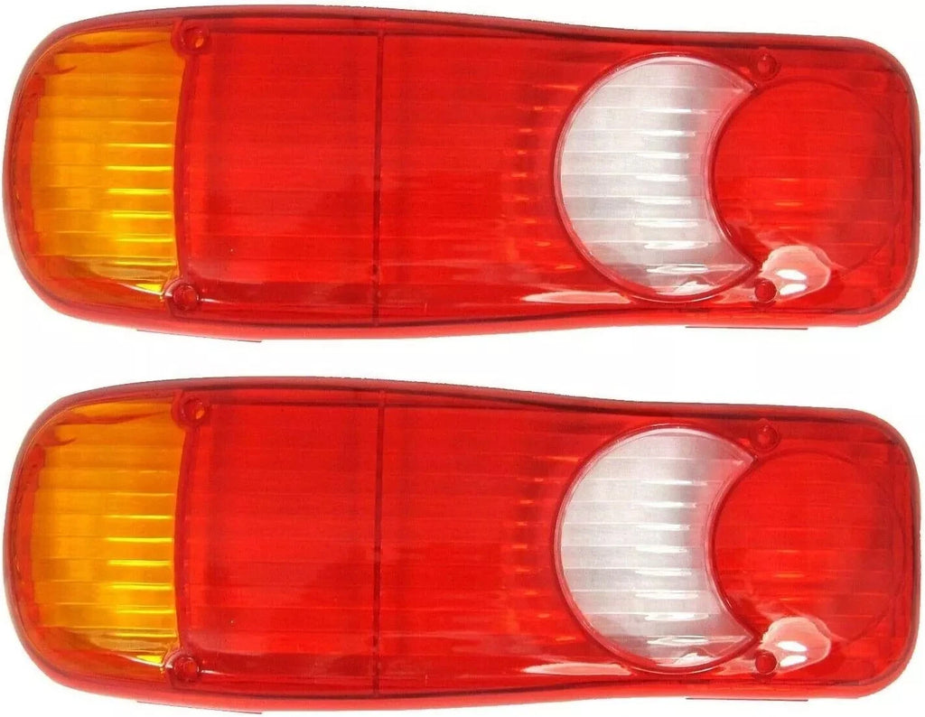 2Pcs Truck Tail Light Cover Reverse Light Housing Trailer Brake Lights Cover Fits For Nissan Cabstar Rear Tail Light Truck