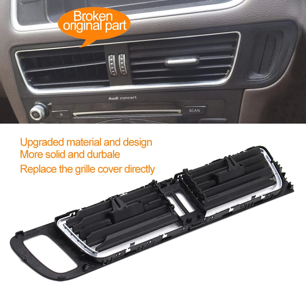 RHD Interior Car Dashboard Central Left Right Air Conditioning Outlet AC Vent Grille Cover Replacement For Audi Q5 2009-2017