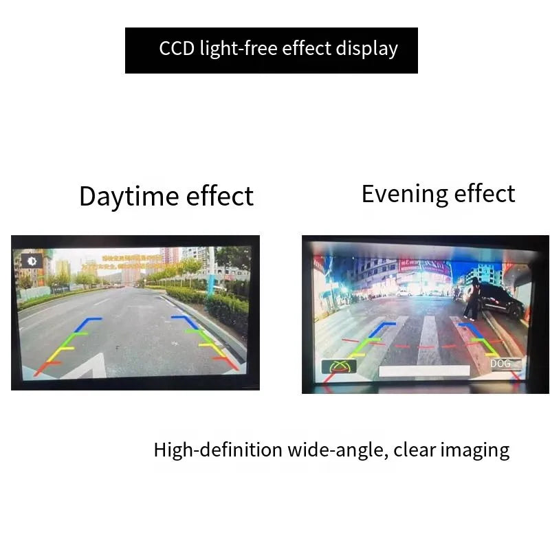 AHD/CCD Car Rear View Camera 12V Night Vision Backup Parking Reverse Camera Waterproof HD Color Image Video Vehicle Camera
