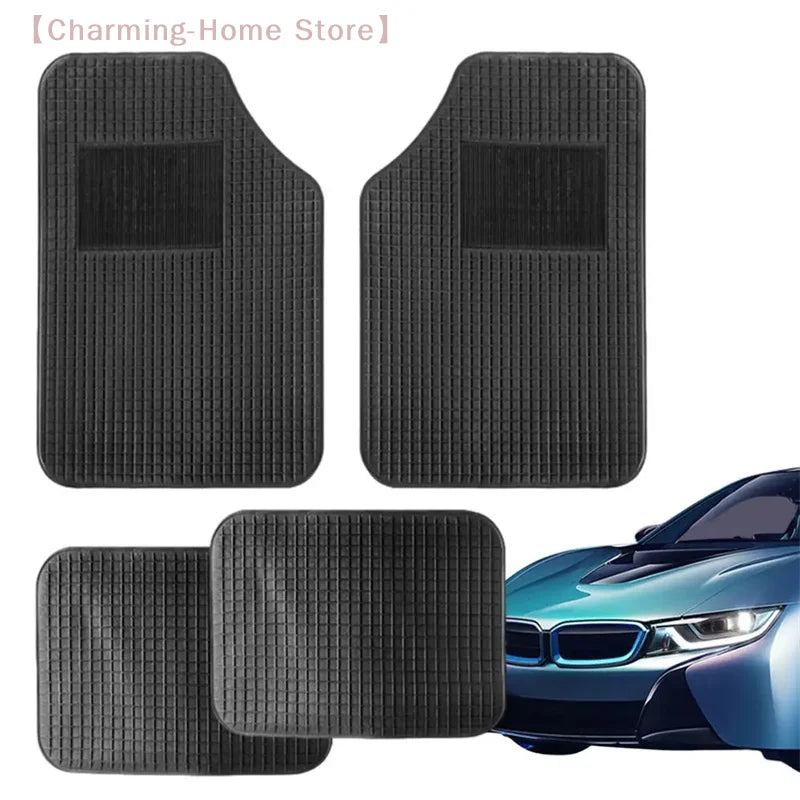【M】Car Floor Mats All Weather Automotive All Season Foot Mats Three-Dimensional Convex Design Integrated Foot Pad Automotive