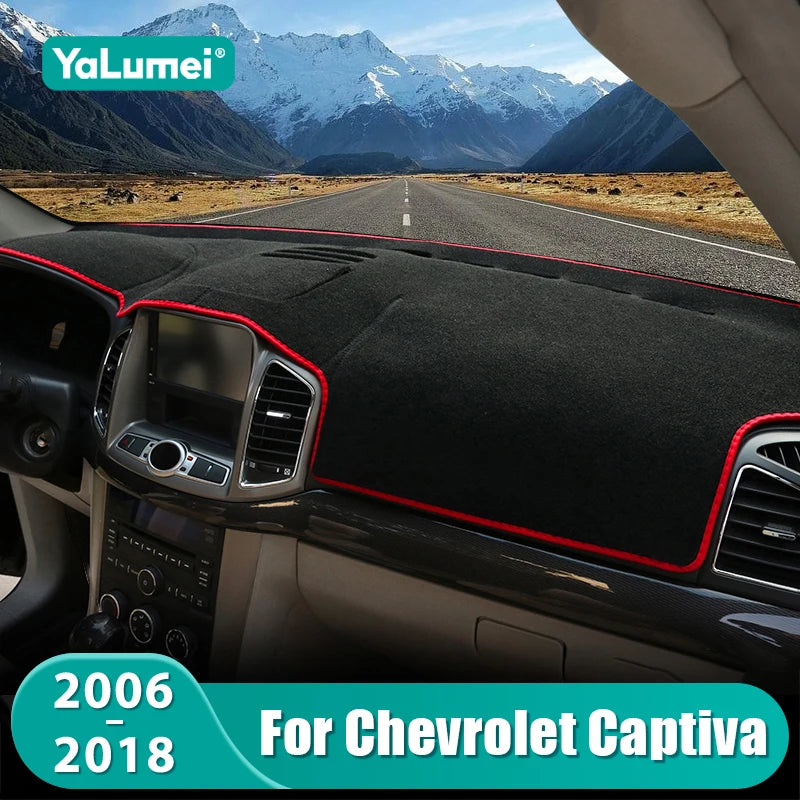 For Chevrolet Captiva 2006 2007 2008 2009 2010 2011 2012 2013 2014 2015 2016 2017 2018 Car Dashboard Sun Shade Cover Accessories
