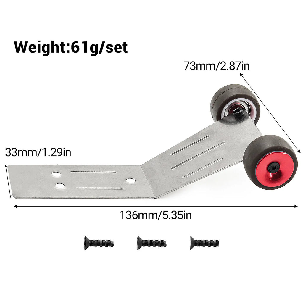 Barra de caballito de metal 1/16 para Traxxas Mini Maxx Monster Truck RC Car Upgrade Parts Accessories