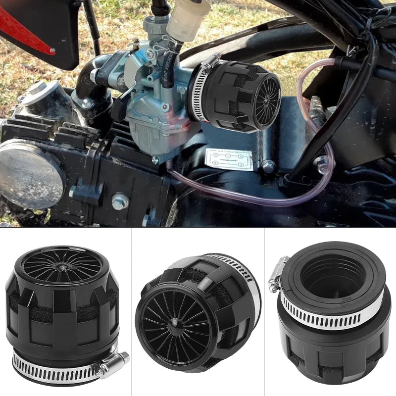 Motorcycle Air Filter Intake 35mm 42mm 48mm Air Filter Clearner for Off-road ATV Quad Dirt Pit Bike UTV UAZ Motorbike Scooter