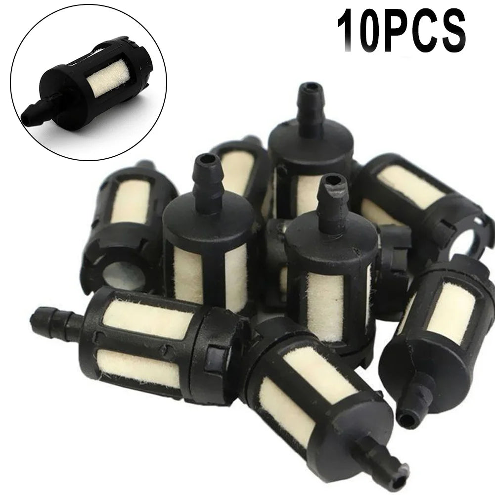10 PCS Fuel Filter General For Garden Grass Trimmer Chainsaws Blowers Trimmer Carburetor Garden Tools Lawn Mower Fuel Filter
