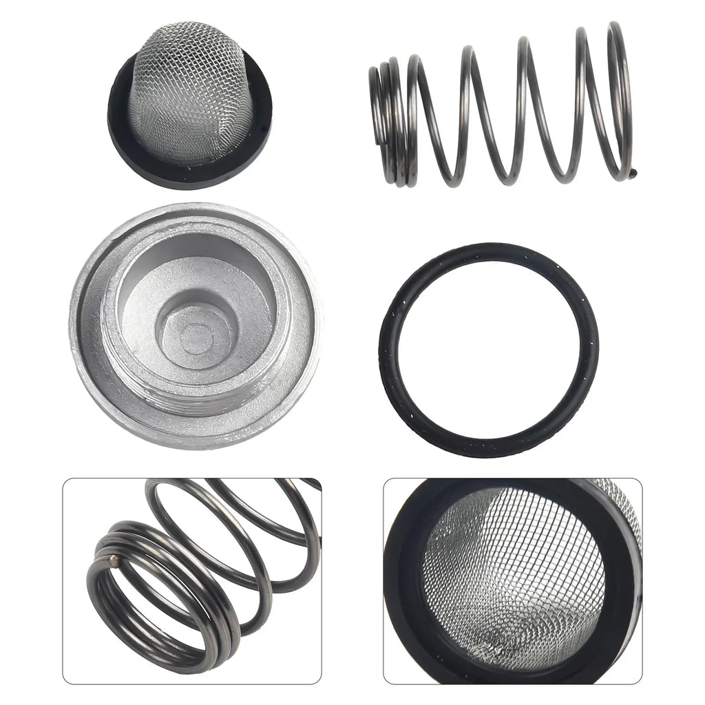 Cap Kit Engine Oil Filter Cover Set Drain Plug Engine Oil Filter For Honda PCX125 Motorcycle Engine Oil Filter