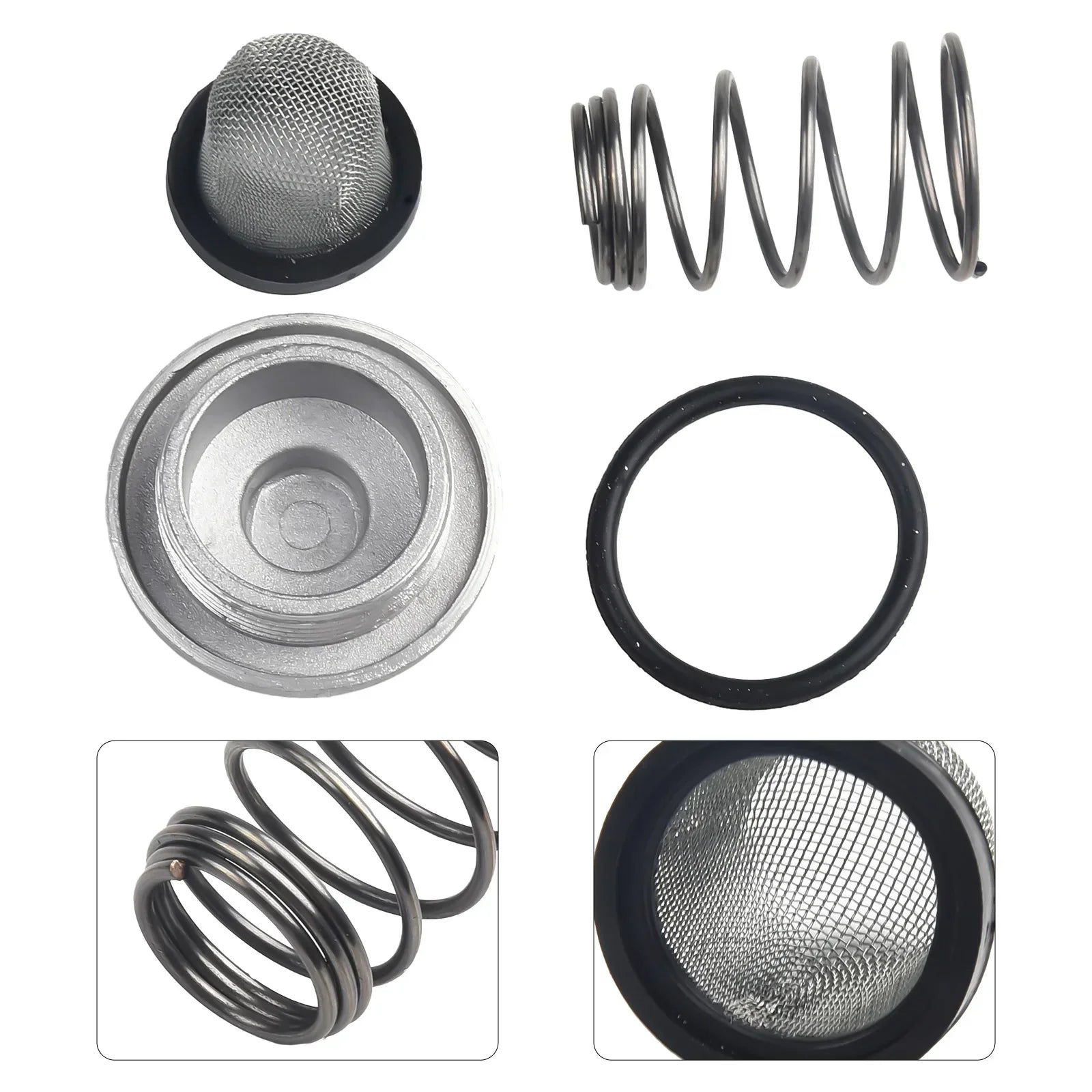 Cap Kit Engine Oil Filter Cover Set Drain Plug Engine Oil Filter For Honda PCX125 Motorcycle Engine Oil Filter
