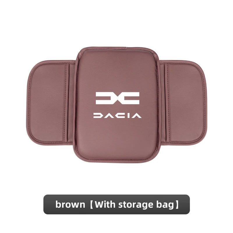 Car Interior Accessories Armrest Box Height Increase Pad Storage Bag Center Console Protector Cover For New Dacia Duster Logan