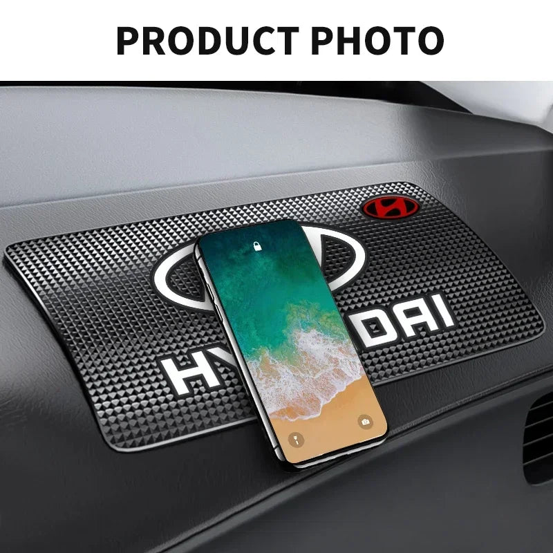 Car Interior Accessories Anti-Slip Mat Auto Non-Slip Pads For Hyundai Tucson Accent Elantra Santa fe I20 I30 I40 ix25 ix35