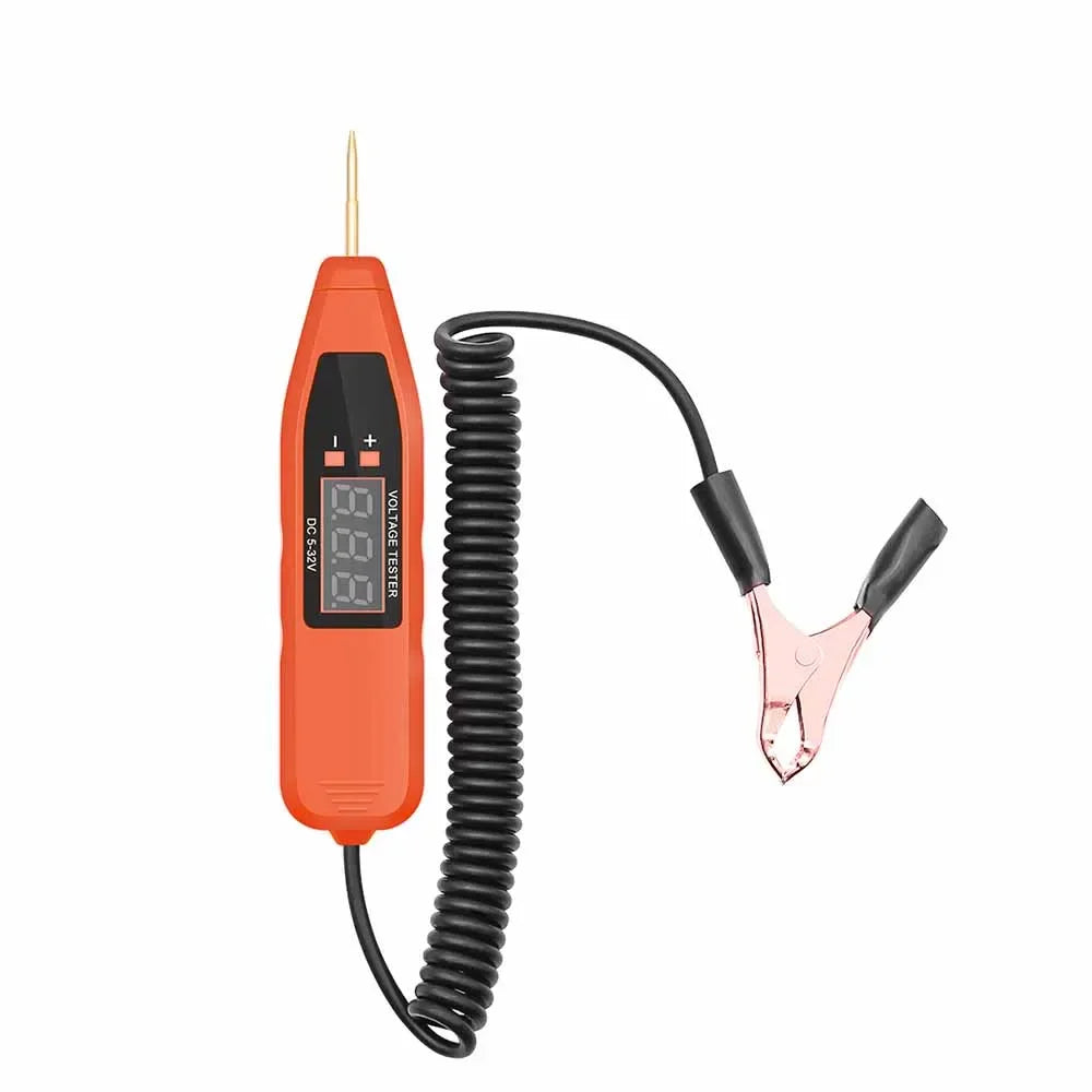 Car Truck Electrical Circuit Voltage Tester Pen Power Probe Automotive Scanner Auto LED Display Digital Diagnostic Tool 5V-32V