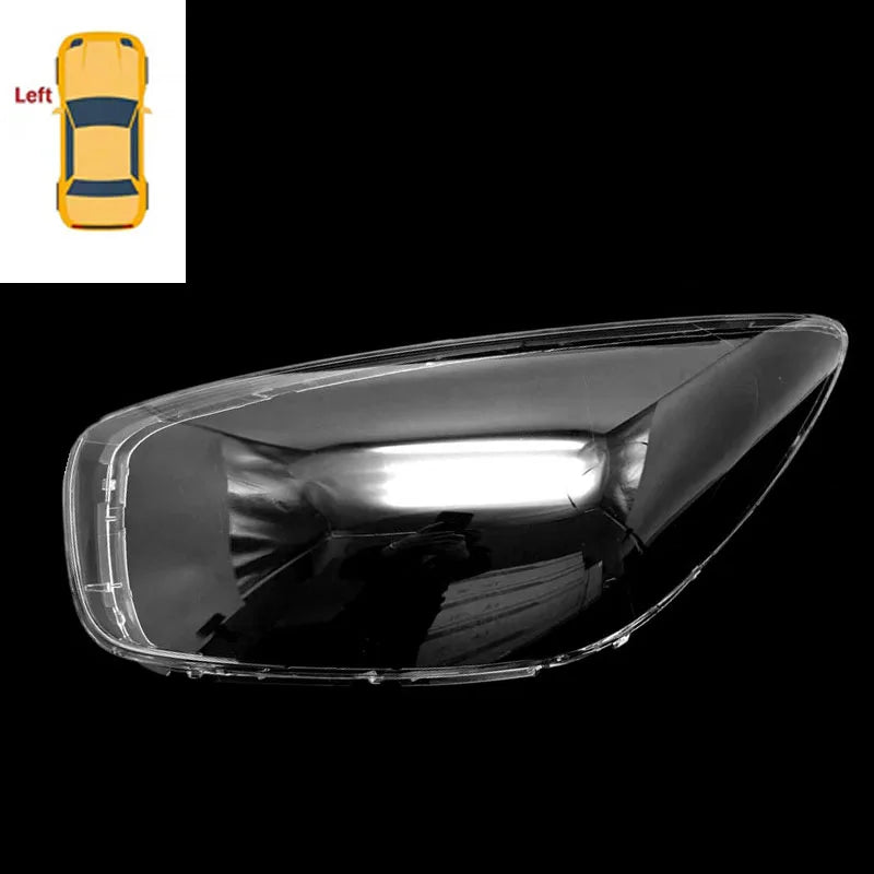 Car Head Lights Cover For Kia Picanto TA Moning 2011-2017 Headlight Housing Cap Accessory Headlamp Auto Transparent Light Shell
