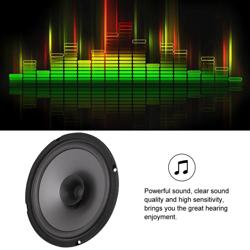 6in Car Speaker Mid-bass Modified Auto Audio Music Stereo Speaker Full Range Frequency Subwoofer Loudspeaker Car Audio