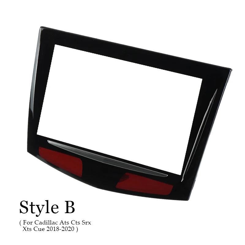 Car Touch screen display Frame Radio Player Panel For Cadillac ATS CTS SRX XTS 2018 2019 2020/2013 2014-2017 Auto Accessories