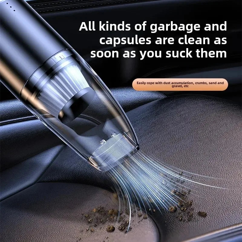 Home Car Wireless Car Vacuum Cleaner High Power Indoor Handheld for Sedan Cars Motorcycle Equipment Accessories Electronic Parts