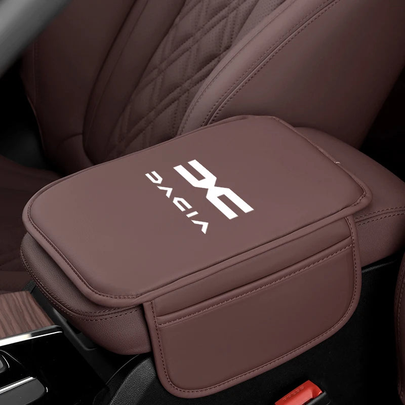 Car Interior Accessories Armrest Box Height Increase Pad Storage Bag Center Console Protector Cover For New Dacia Duster Logan
